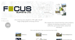 Desktop Screenshot of focussurveys.ie